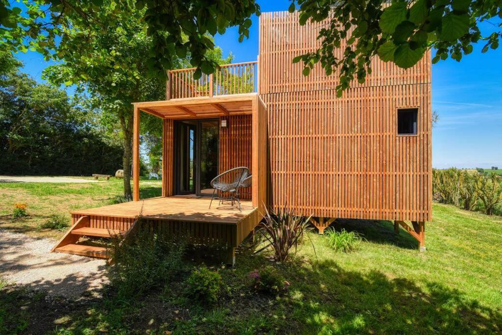 Aurade Chalet De Charme Avec Piscine 빌라 외부 사진