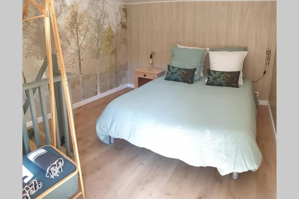 Aurade Chalet De Charme Avec Piscine 빌라 외부 사진